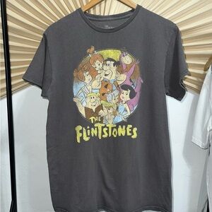 The Flintstones Kids Graphic T-Shirt - Gray size M